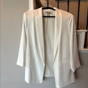 Elegant White Women's Blazer